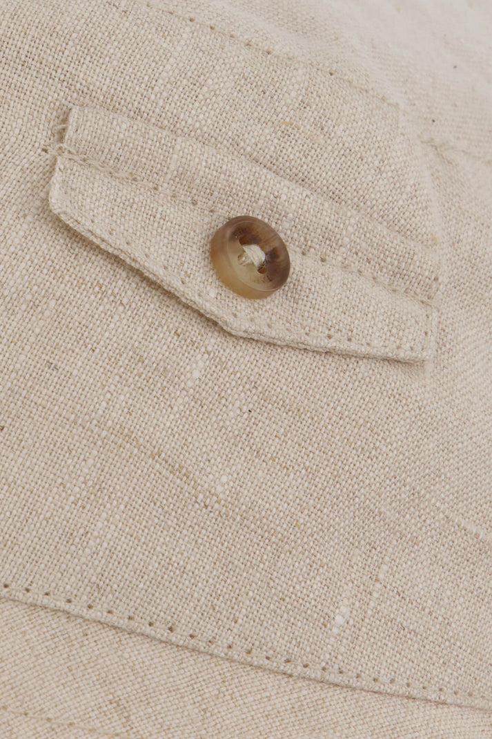 Tartine Et Chocolat Bob Sandy Sand Linnen Wit