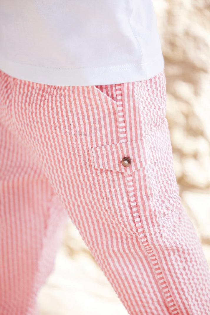 Tartine Et Chocolat Broek Praline Strepen Praline