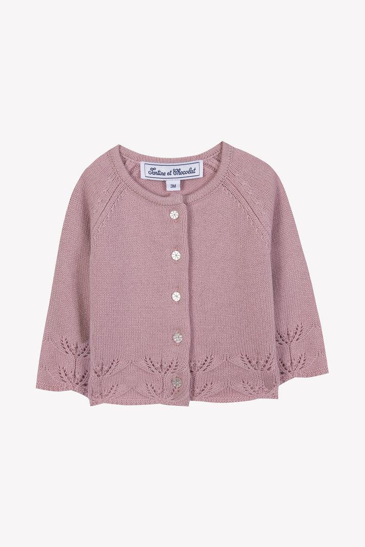 tartine et chocolat Cardigan Eglantine Gaas Navy