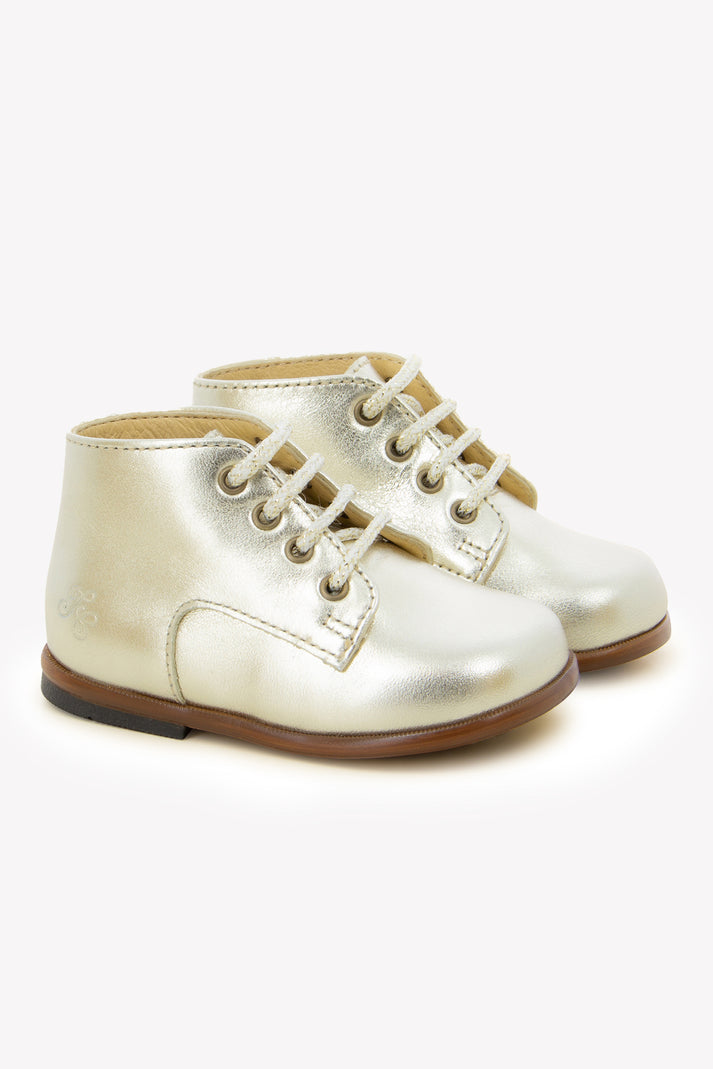 tartine et chocolat Derbies Gouden leer goud