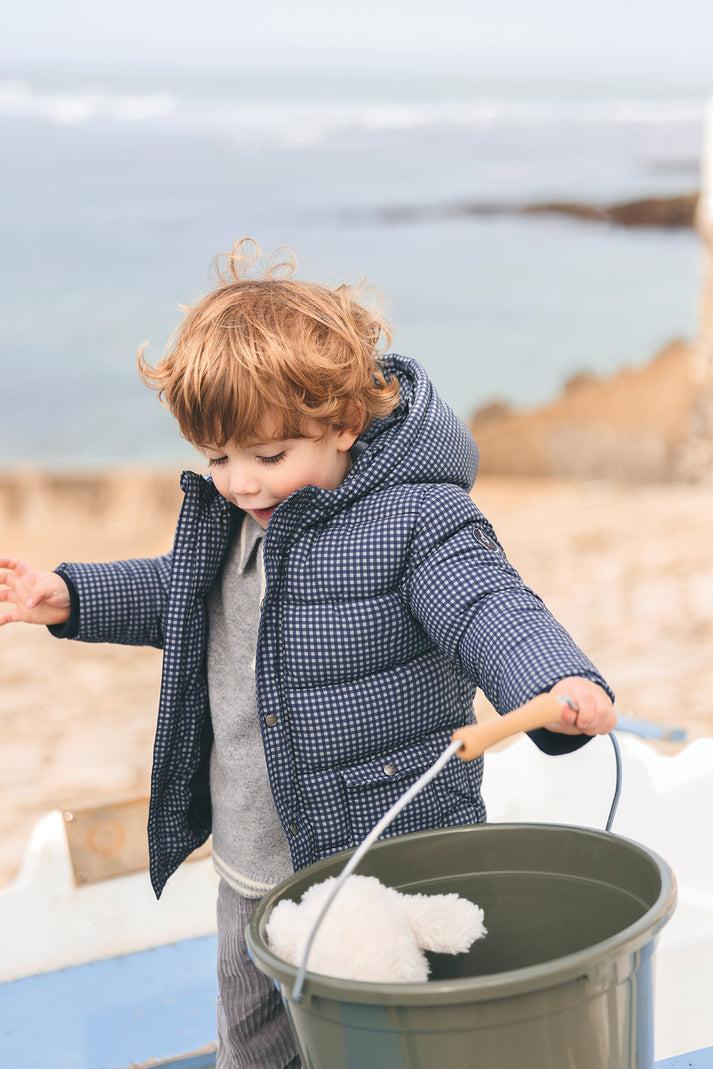 tartine et chocolat Donsjack Navy Pastel Navy