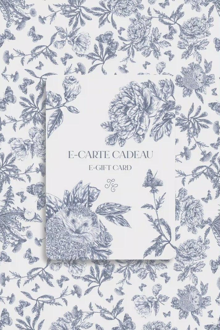 tartine et chocolat E-cadeau kaart E-cadeau kaart