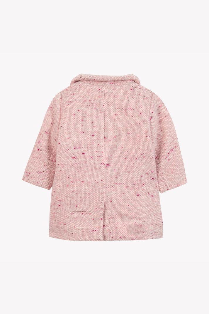 Tartine Et Chocolat Jas Lichtroze In Wol Lichtroze