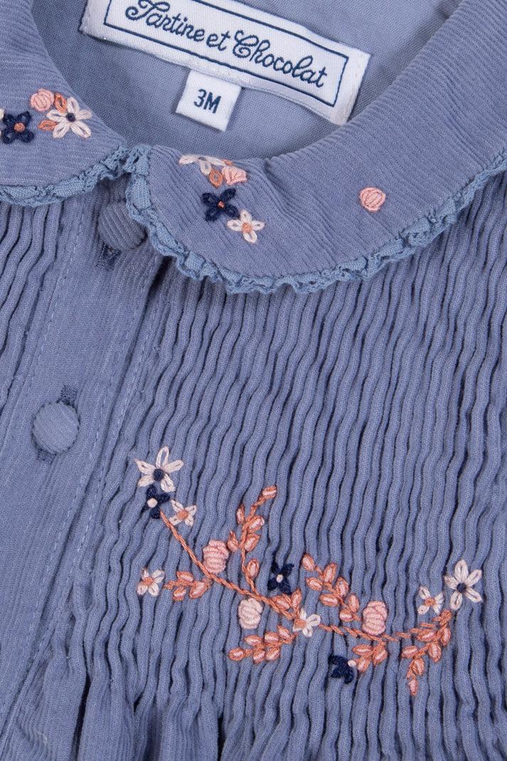 Tartine Et Chocolat Jurk Blueberry Smock Eglantine