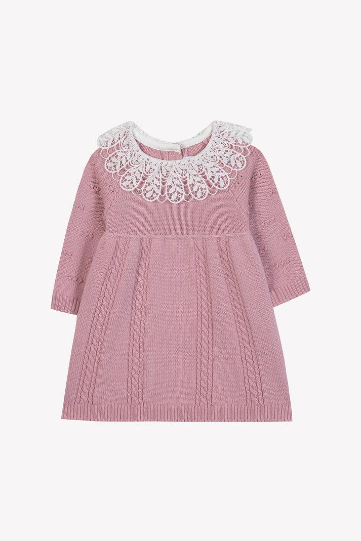 tartine et chocolat Jurk eglantine in Gaas Navy