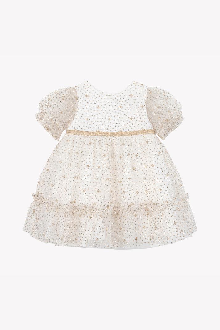 tartine et chocolat Jurk goud bij Pailletten Goud