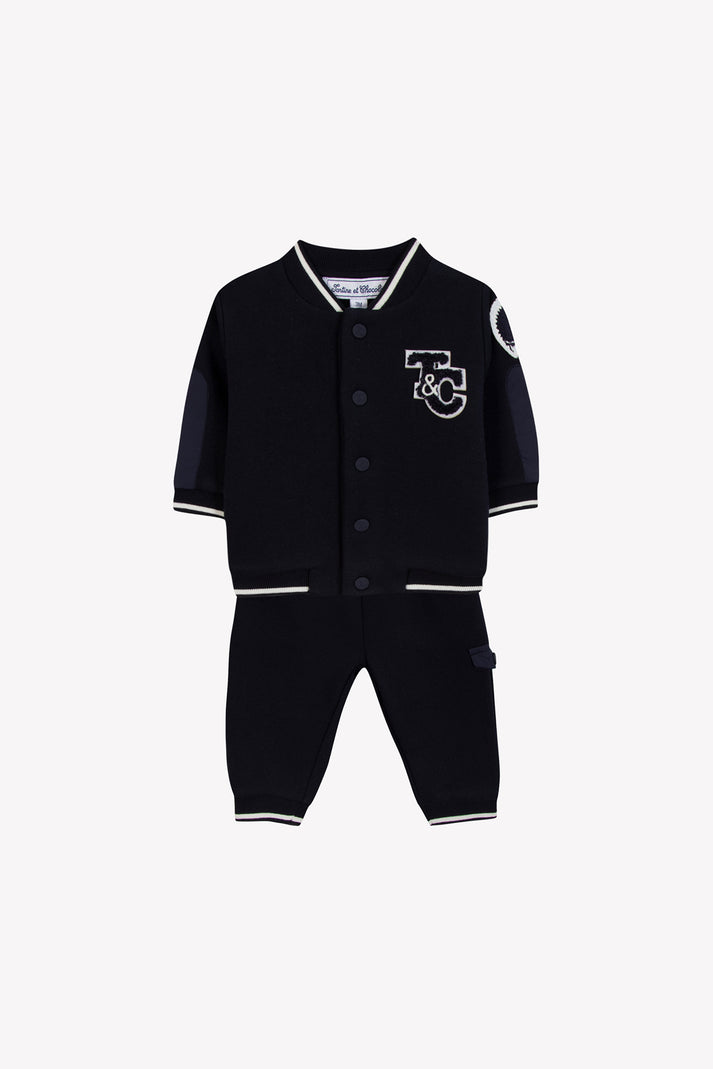 Tartine Et Chocolat Set Jogging Navy Navy