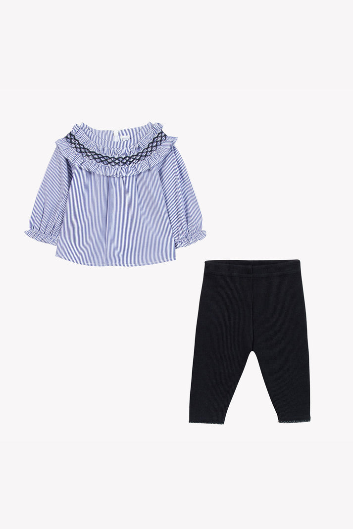 tartine et chocolat Set Lang Chambray Chambray