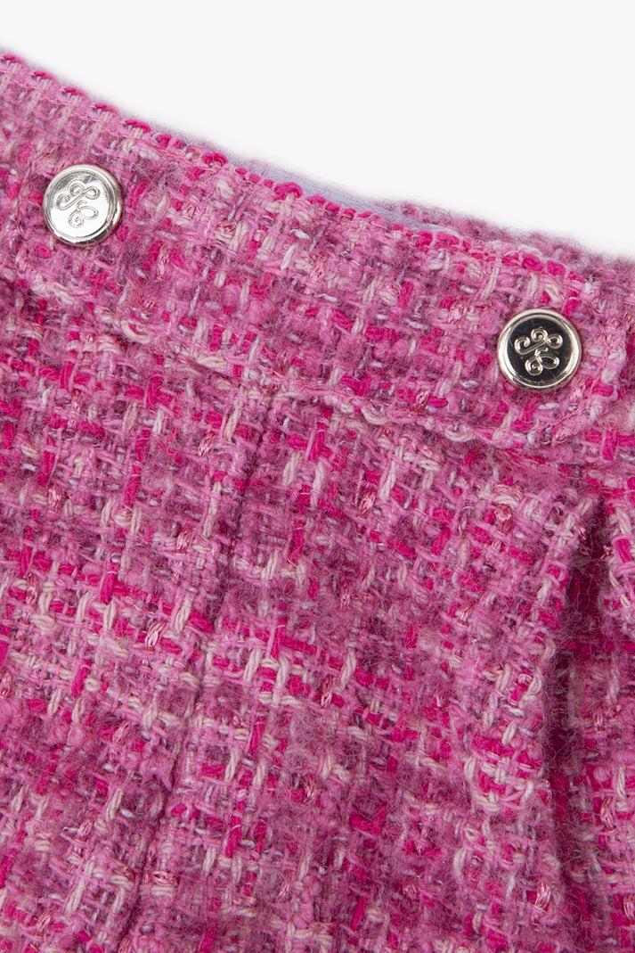 Tartine Et Chocolat Short Bubble Tweed Bel