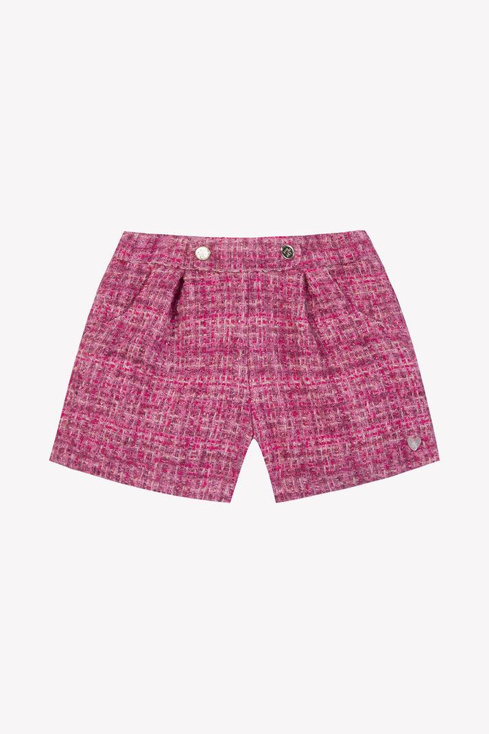 tartine et chocolat Short Bubble tweed Bel