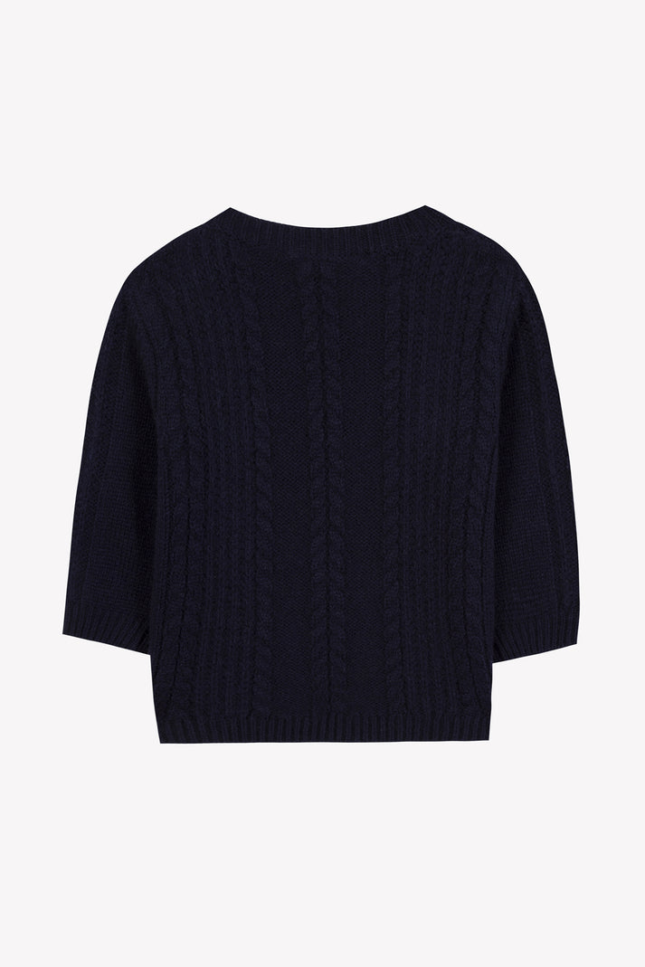 Tartine Et Chocolat Trui Navy TC Handtekening Navy