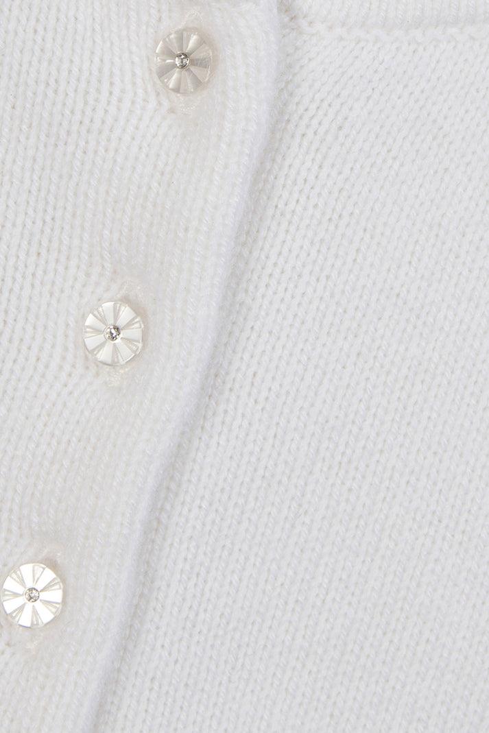 Tartine Et Chocolat Vest Ecru Gaas Navy