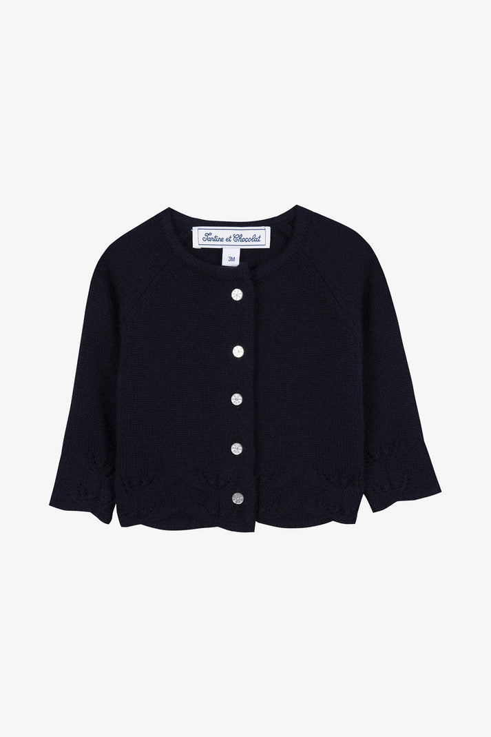 tartine et chocolat Vest Navy Gaas Navy