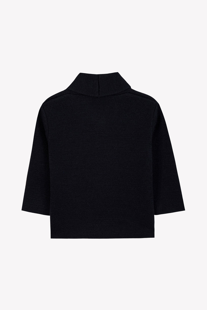 Tartine Et Chocolat Vest Navy Gaas Verdraaide Navy