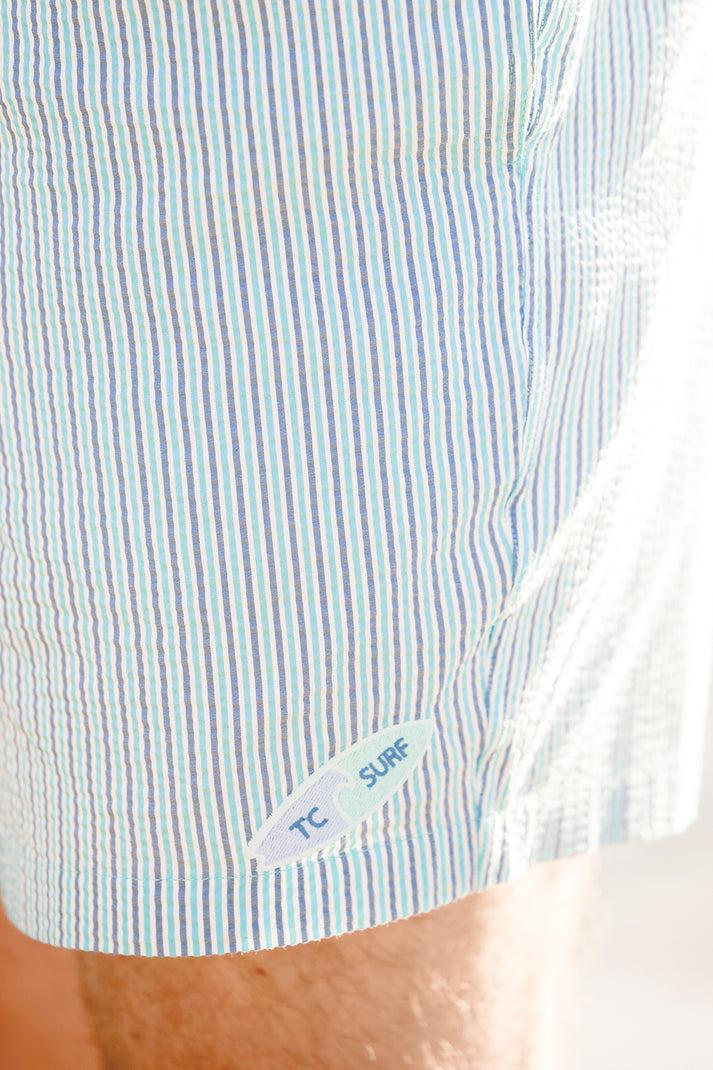 Tartine Et Chocolat Zwempak Man Aqua Streeps Aqua