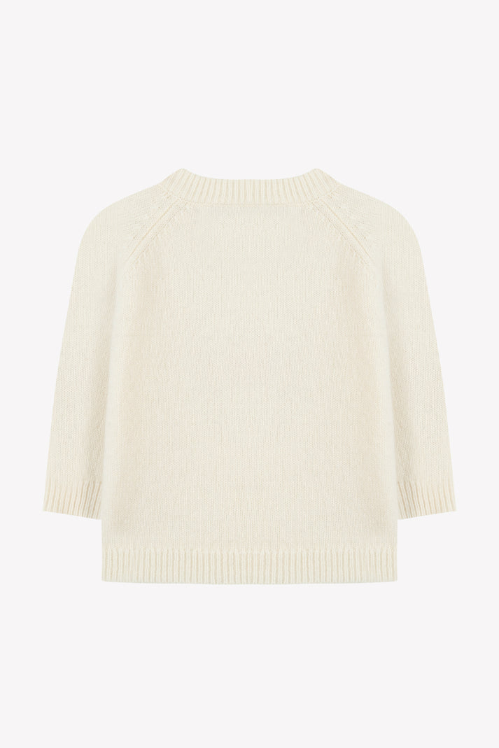 Tartine Et Chocolat Trui Ecru Tekening Konijn Moeder -of -Pearl