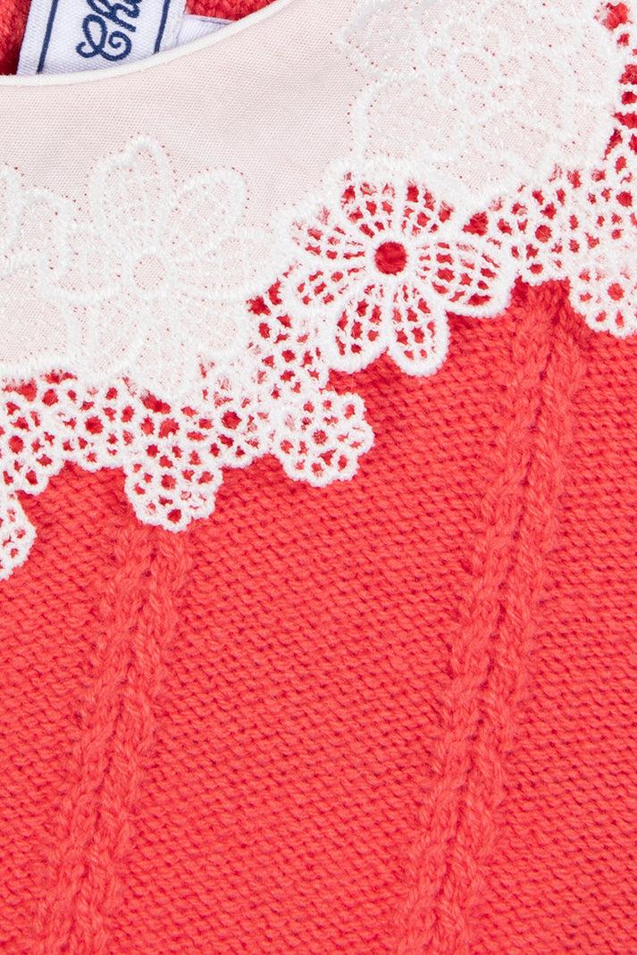 Tartine Et Chocolat Trui Praline Halsband Borduurwerk Engels Moeder -of -Pearl