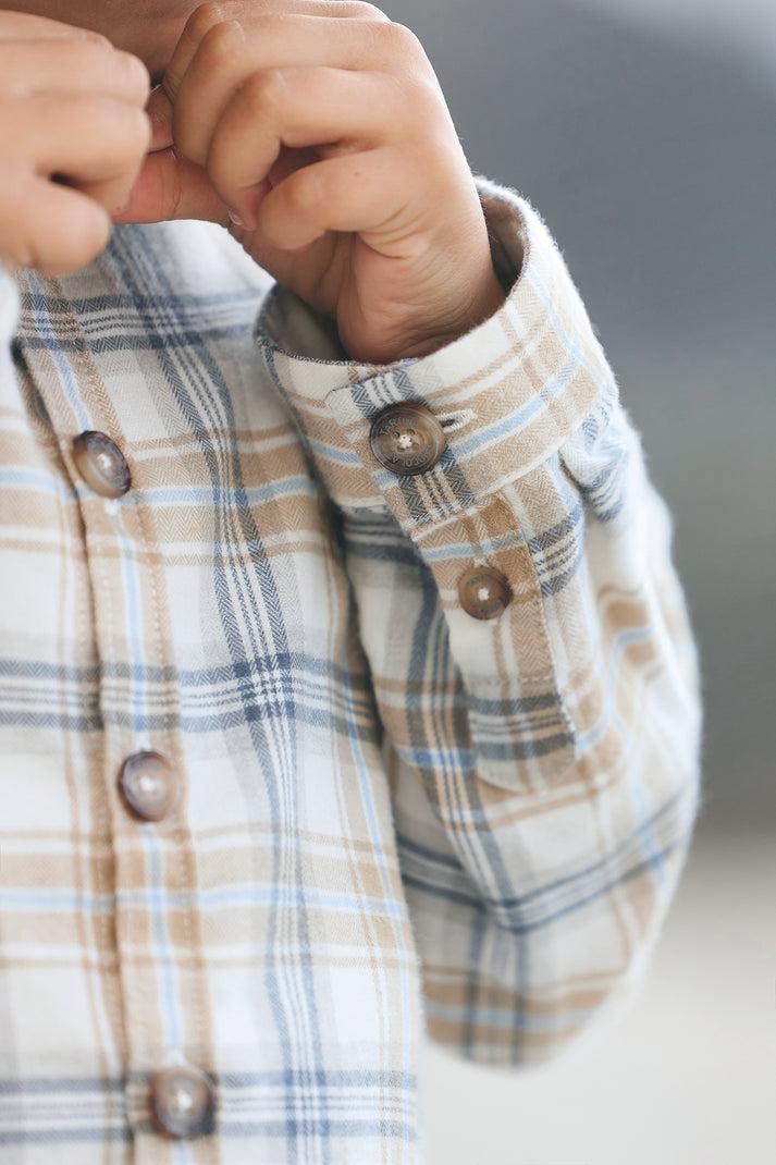 Tartine Et Chocolat Vaardigheid Ecru Ruiten Moeder -of -Pearl