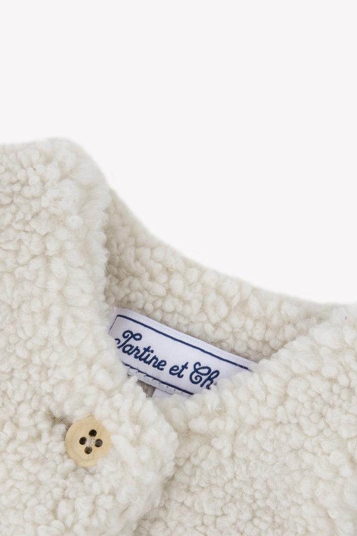 Tartine Et Chocolat Vest Beige Faux Bontimitatie Beige