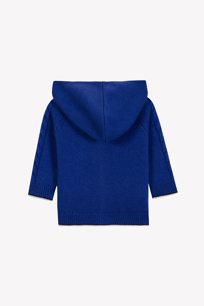 Tartine Et Chocolat Vest Blauw Elektrisch TC Handtekening Navy