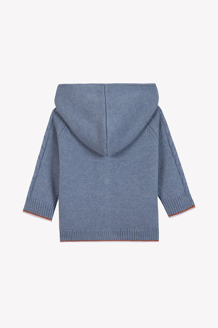 Tartine Et Chocolat Vest Blauw GrijsChinée TC Handtekening Navy