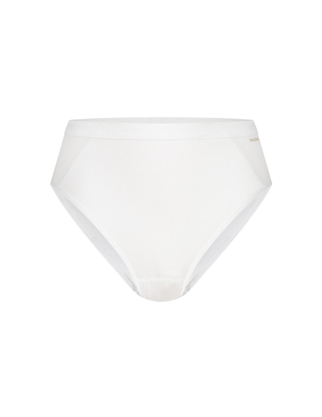 ten cate Ten Cate Dames Basics Cotton Shape High Leg Wit