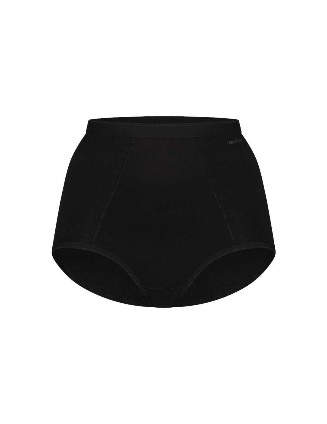 ten cate Ten Cate Dames Basics Cotton Shape High Waist Maxi Zwart