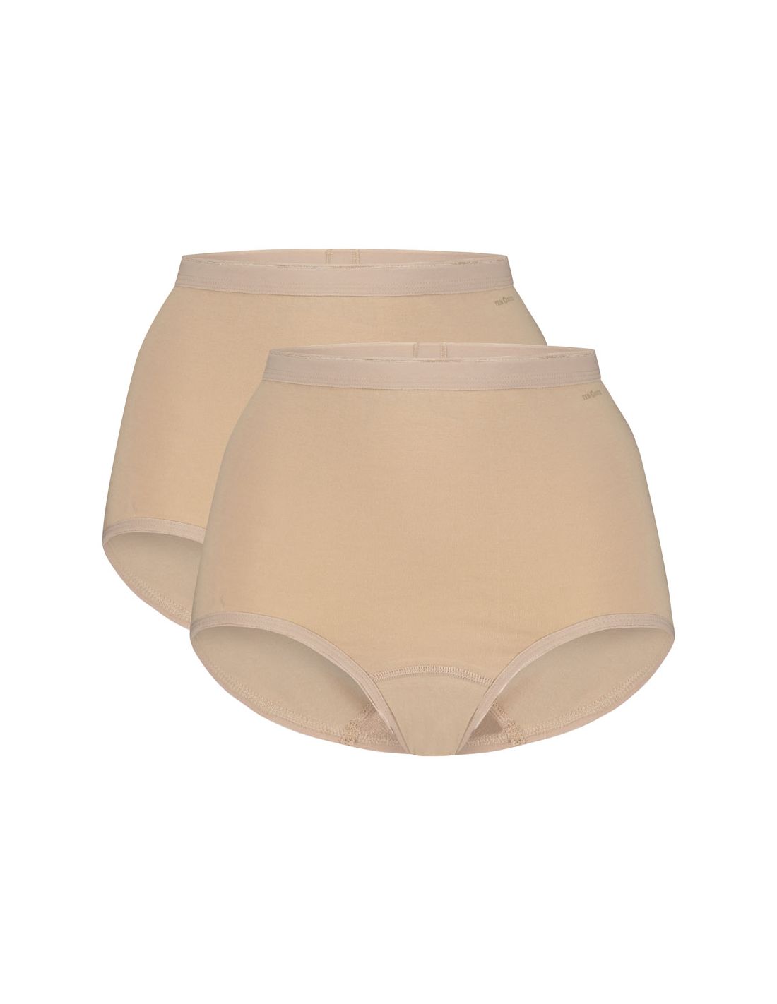 ten cate Ten Cate Dames Basics High Waist Maxi 2Pack Beige