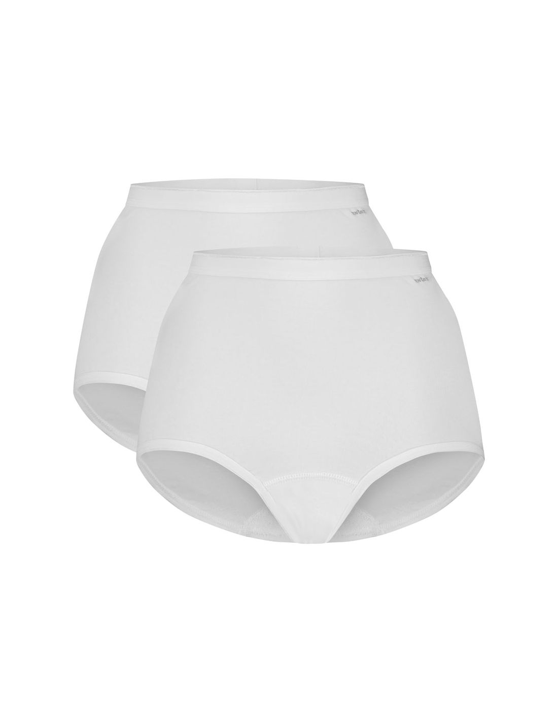 ten cate Ten Cate Dames Basics High Waist Maxi 2Pack Wit