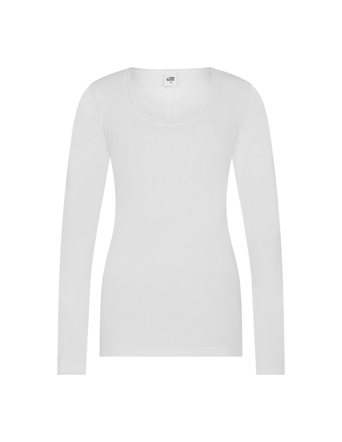 ten cate Ten Cate Dames Thermo Lace Shirt Longsleeve Wit