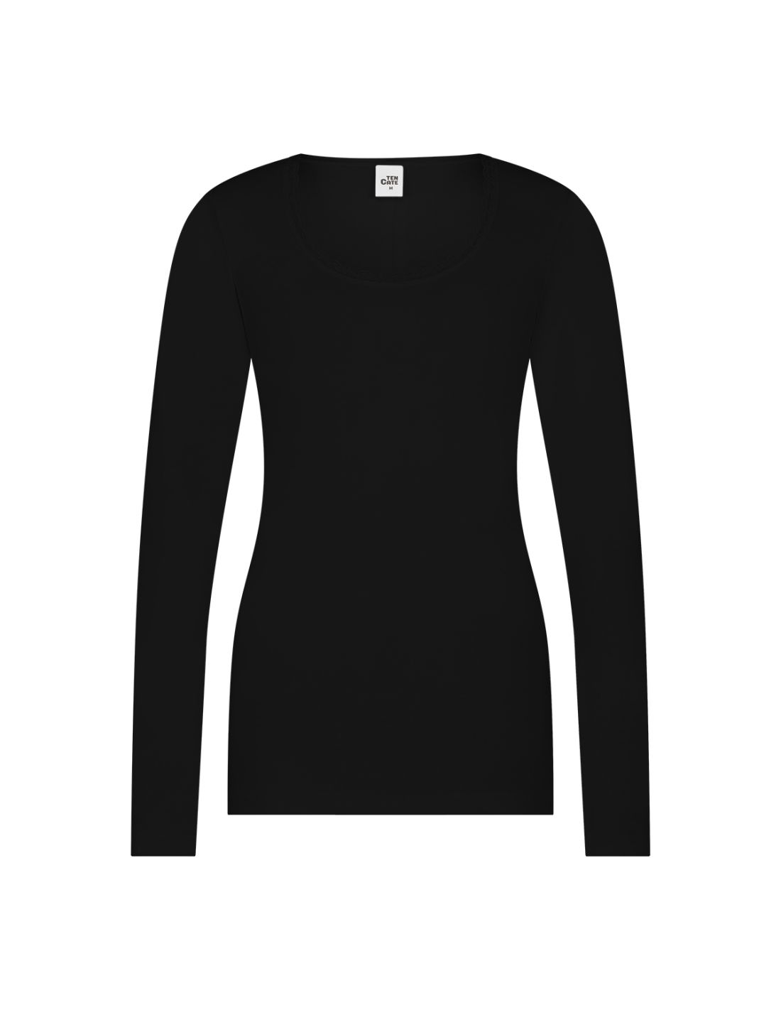 ten cate Ten Cate Dames Thermo Lace Shirt Longsleeve Zwart
