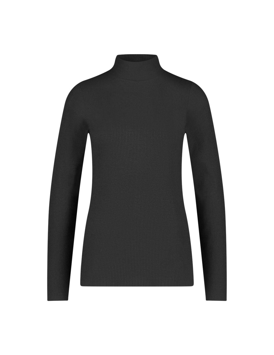 ten cate Ten Cate Dames Thermo Rib Shirt Longsleeve High Neck Zwart