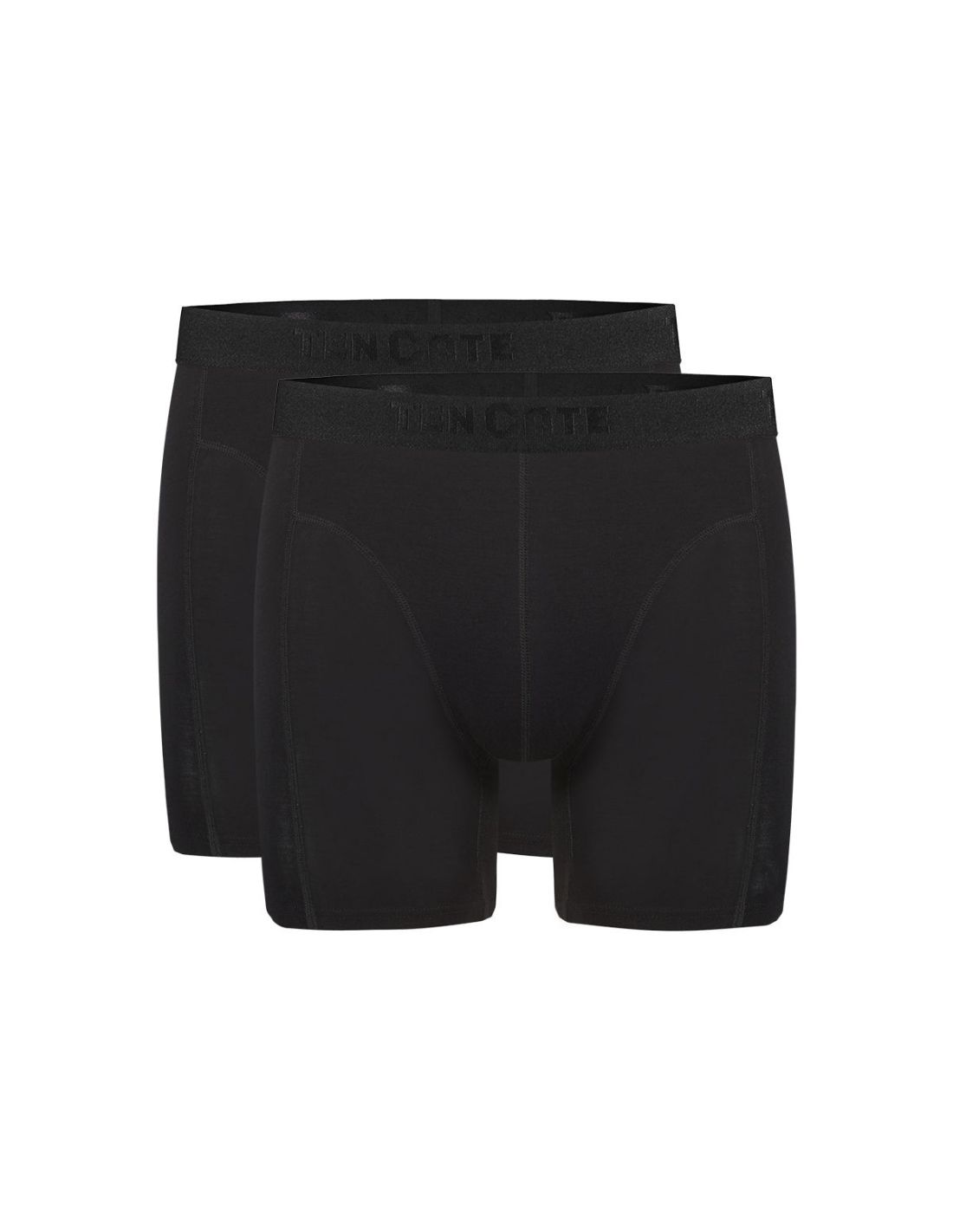 ten cate Ten Cate Heren Bamboo Long Short 2Pack Zwart