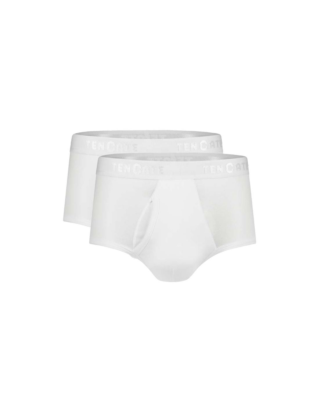 ten cate Ten Cate Heren Basics Classic Brief Cotton Stretch 2Pack Wit