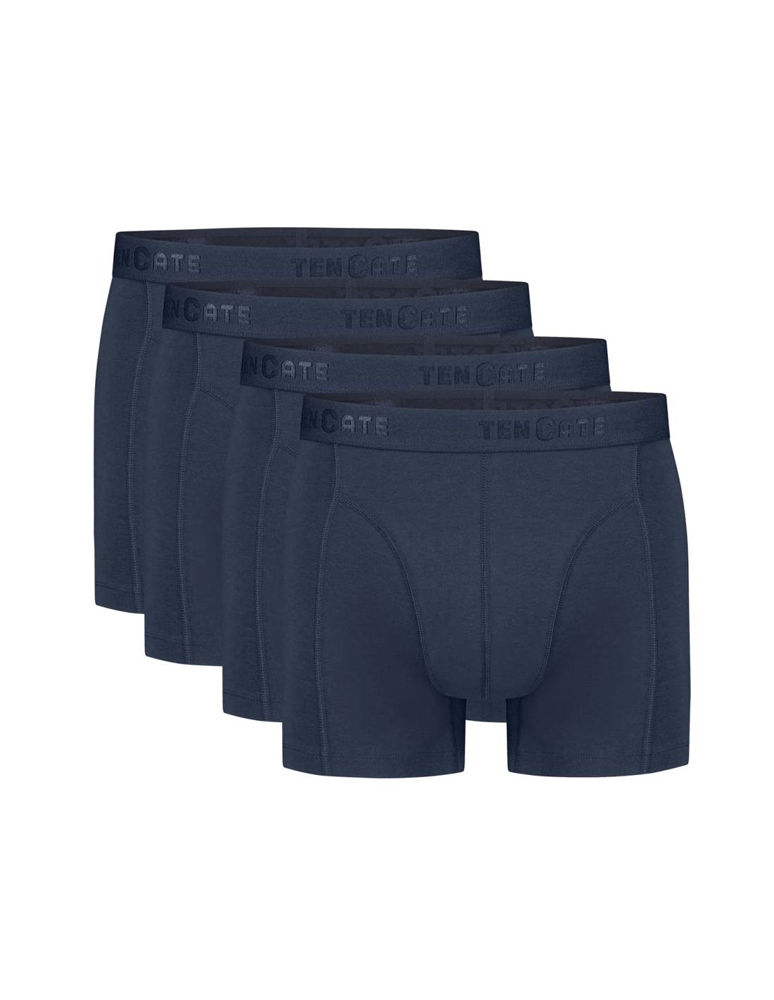 ten cate Ten Cate Heren Basics Shorts 4Pack Navy Cotton Stretch