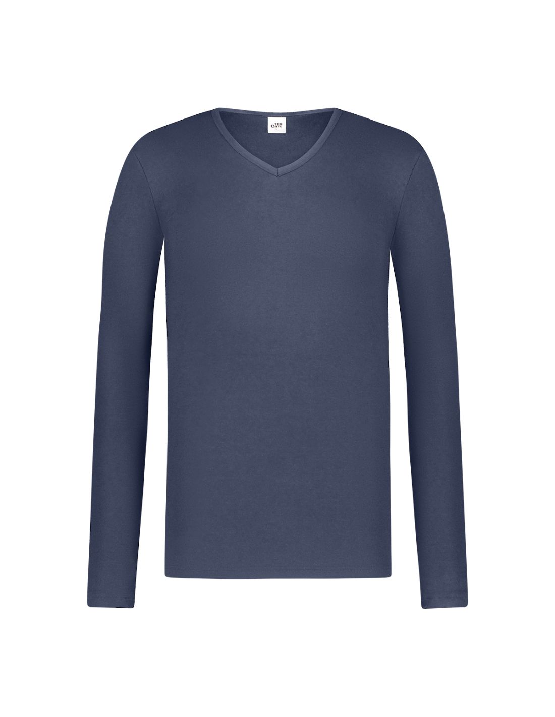 ten cate Ten Cate Heren Thermo V-Shirt Longsleeve Navy