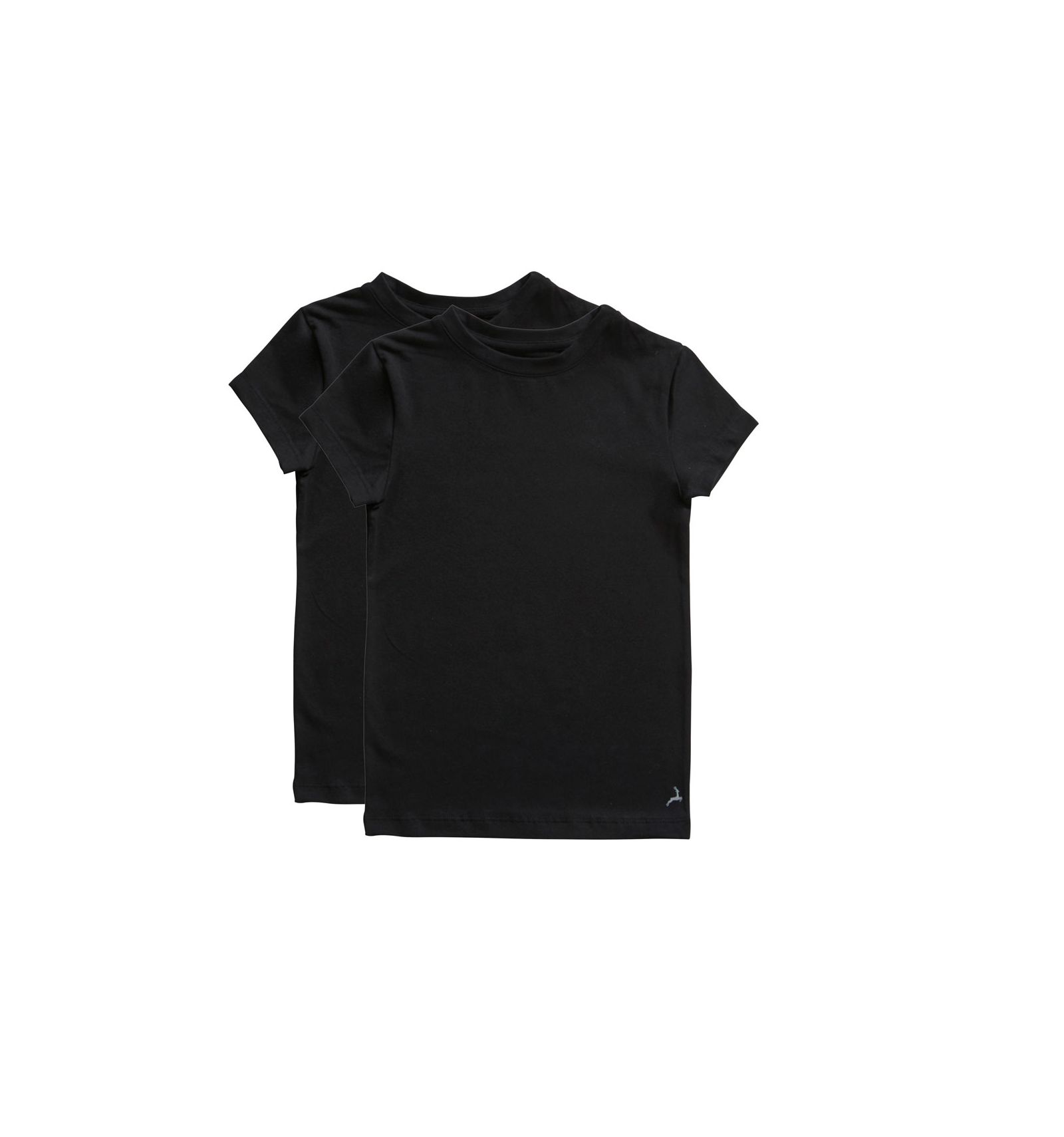 ten cate Ten Cate Jongens T-shirt 2Pack Black 2-10Y Boys