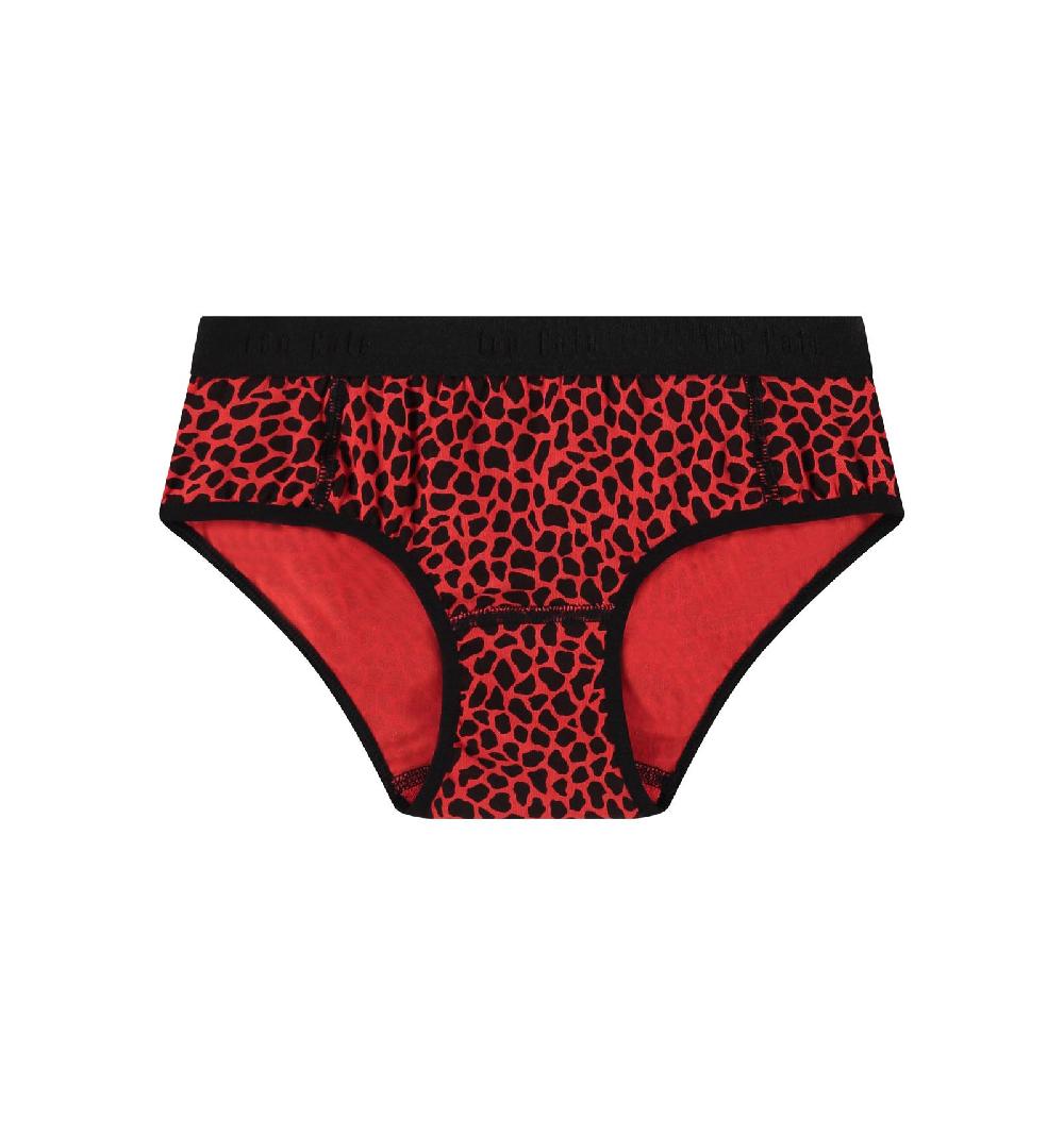 ten cate Ten Cate Meisjes Hipster Cotton Stretch Giraffe Red