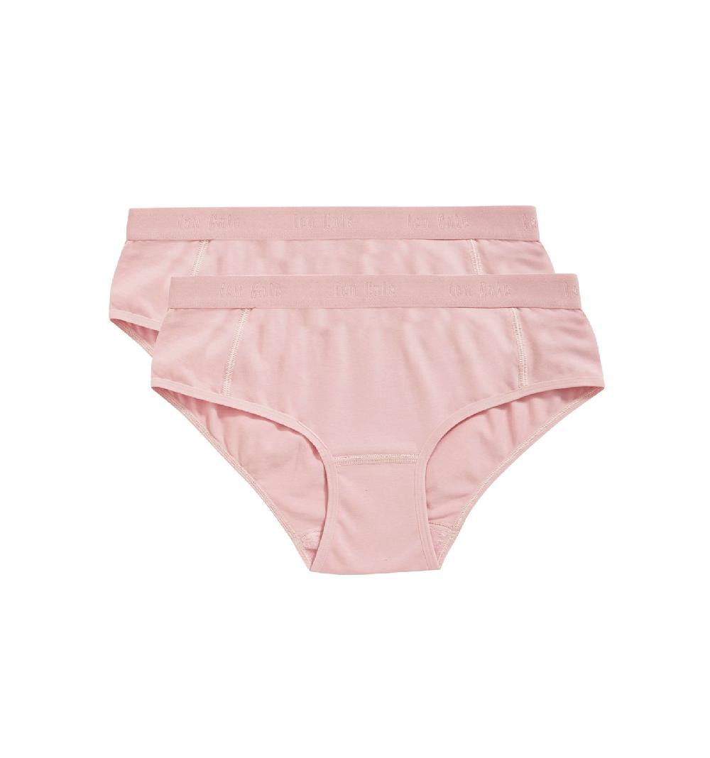 ten cate Ten Cate Meisjes Hipster Slip 2Pack Cotton Stretch Ash Pink