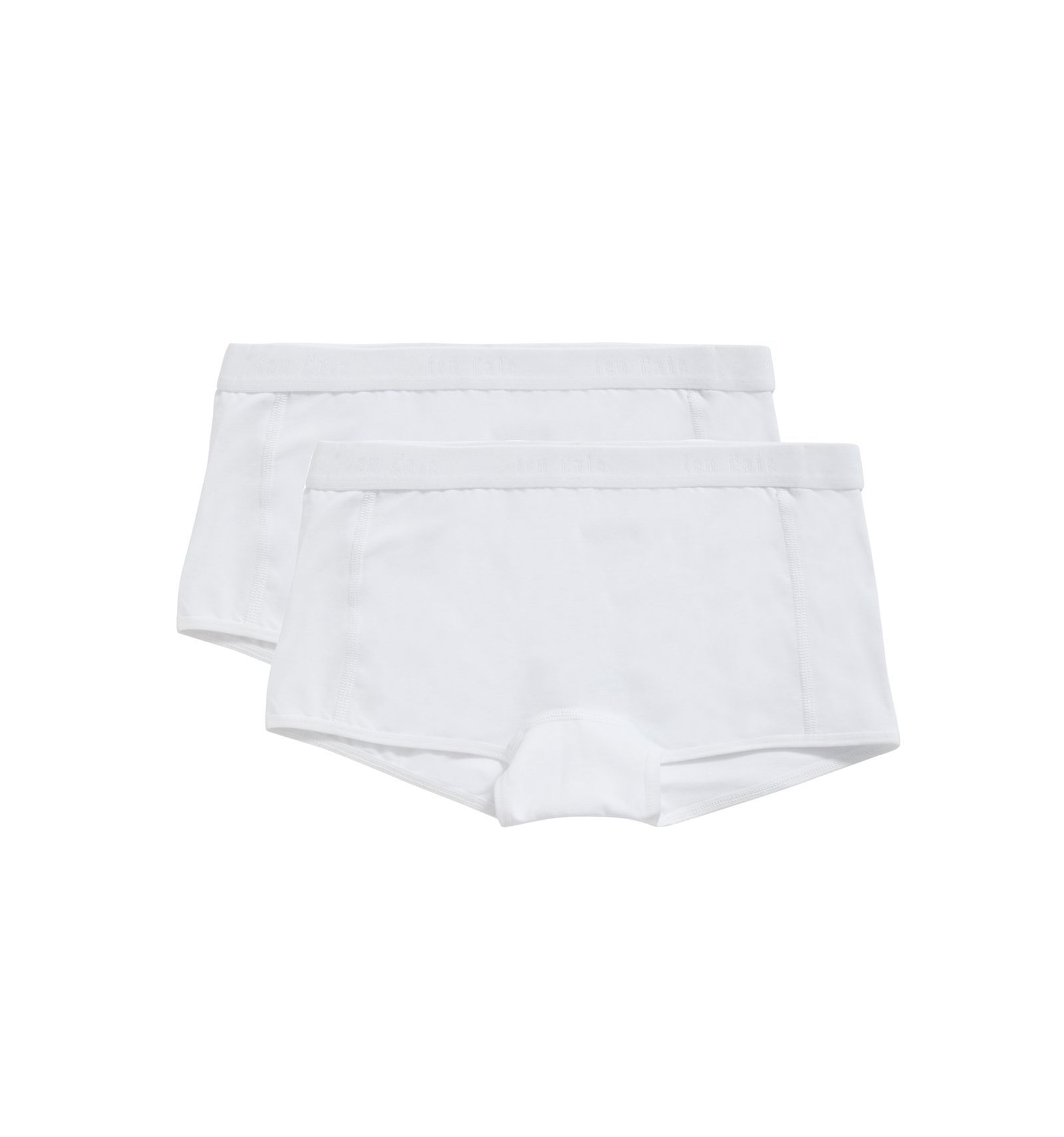 ten cate Ten Cate Meisjes Shorts 2Pack Cotton Stretch White