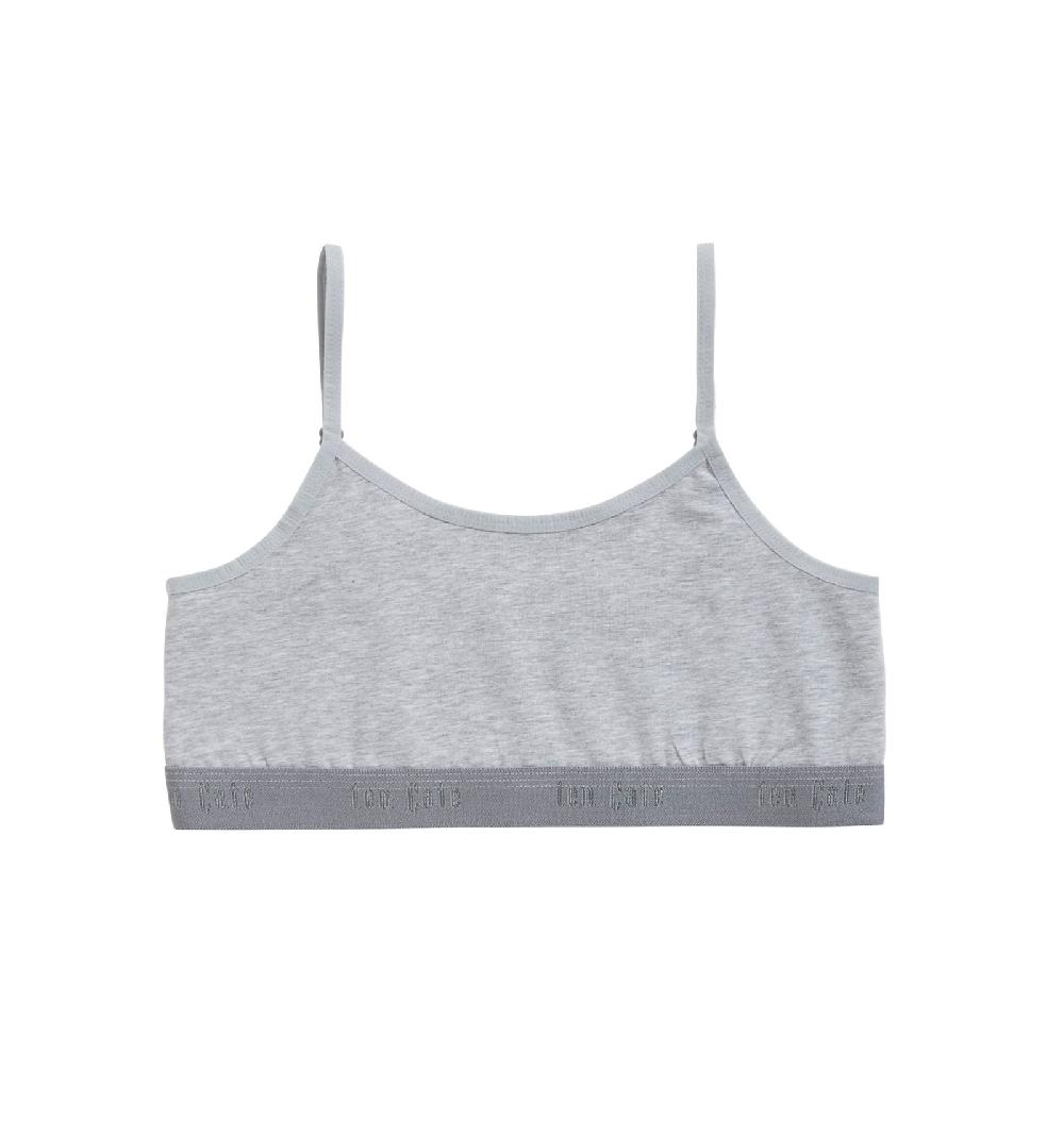 ten cate Ten Cate Meisjes Soft Top Cotton Stretch Light Grey Melee