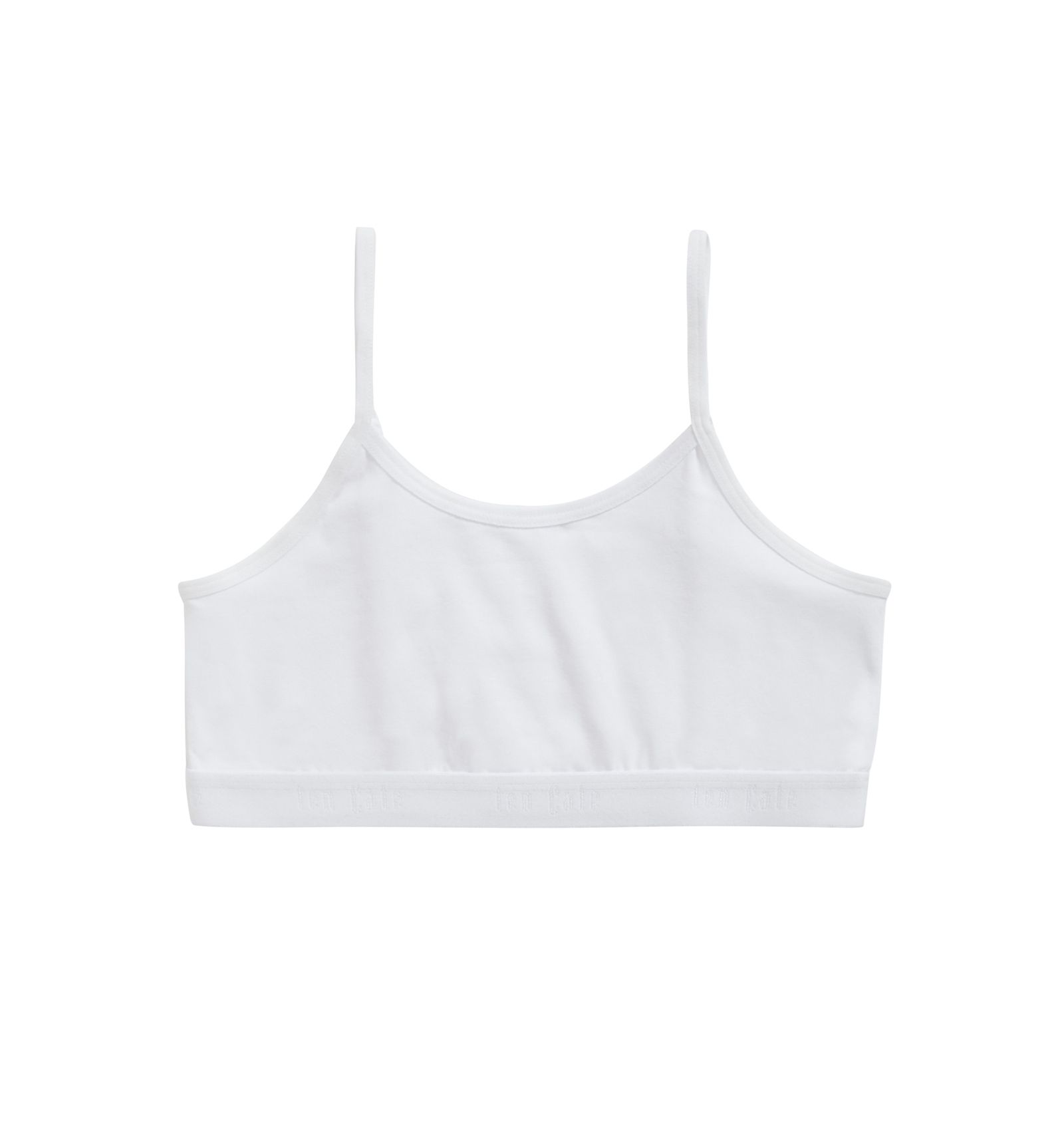 ten cate Ten Cate Meisjes Soft Top Cotton Stretch White