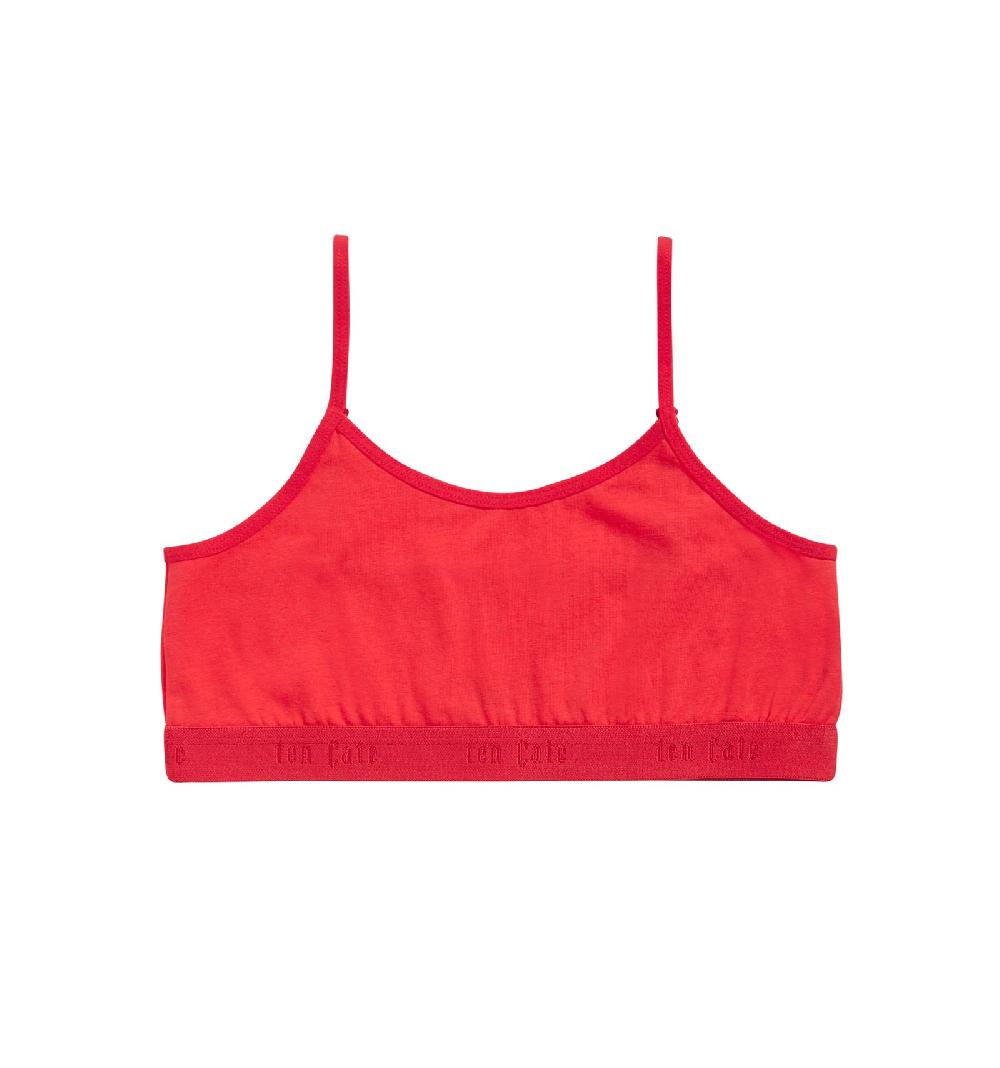 ten cate Ten Cate Meisjes Soft Top Light Cotton Stretch Red