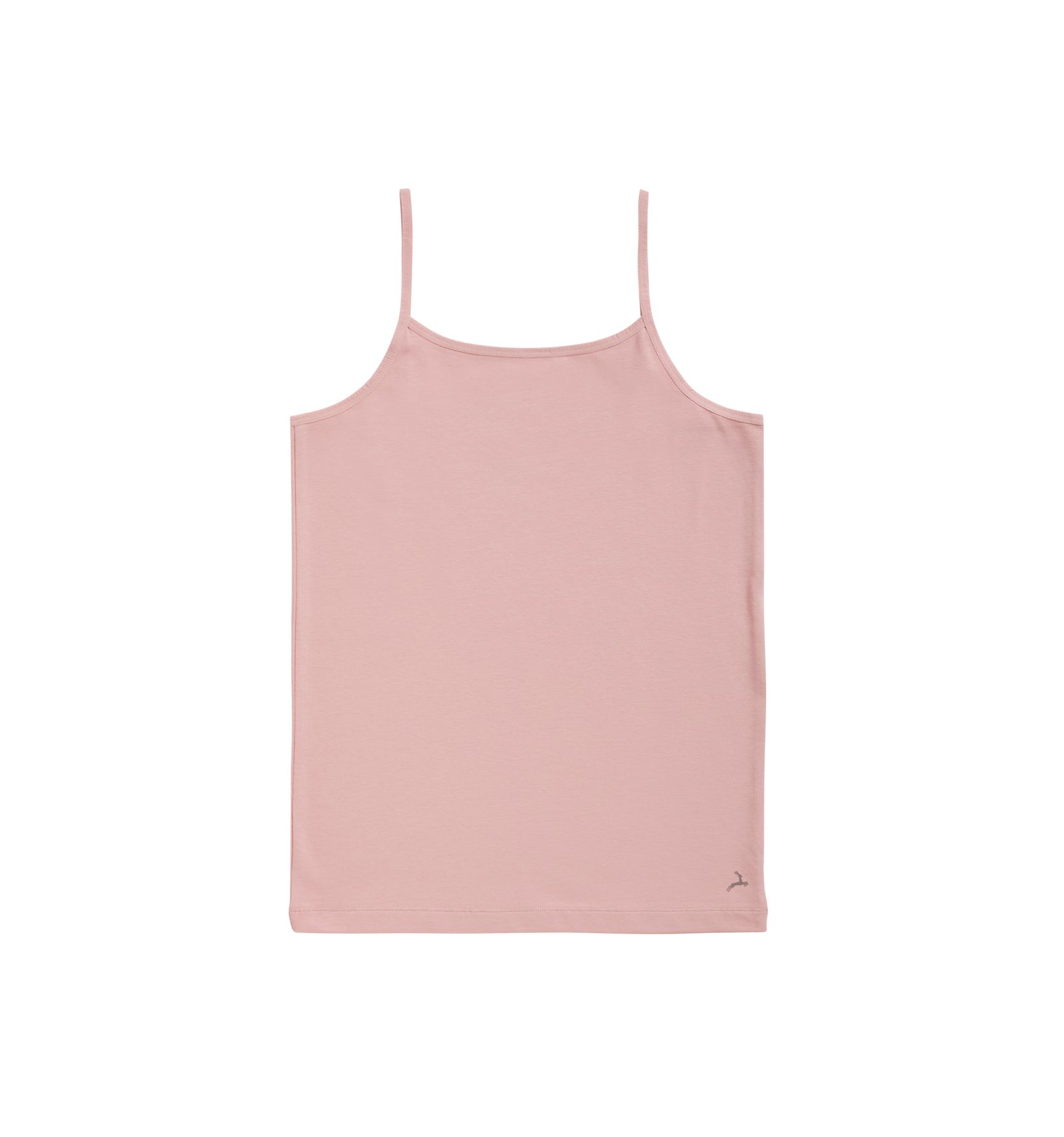 ten cate Ten Cate Meisjes Spaghetti Hemd Cotton Stretch Ash Pink