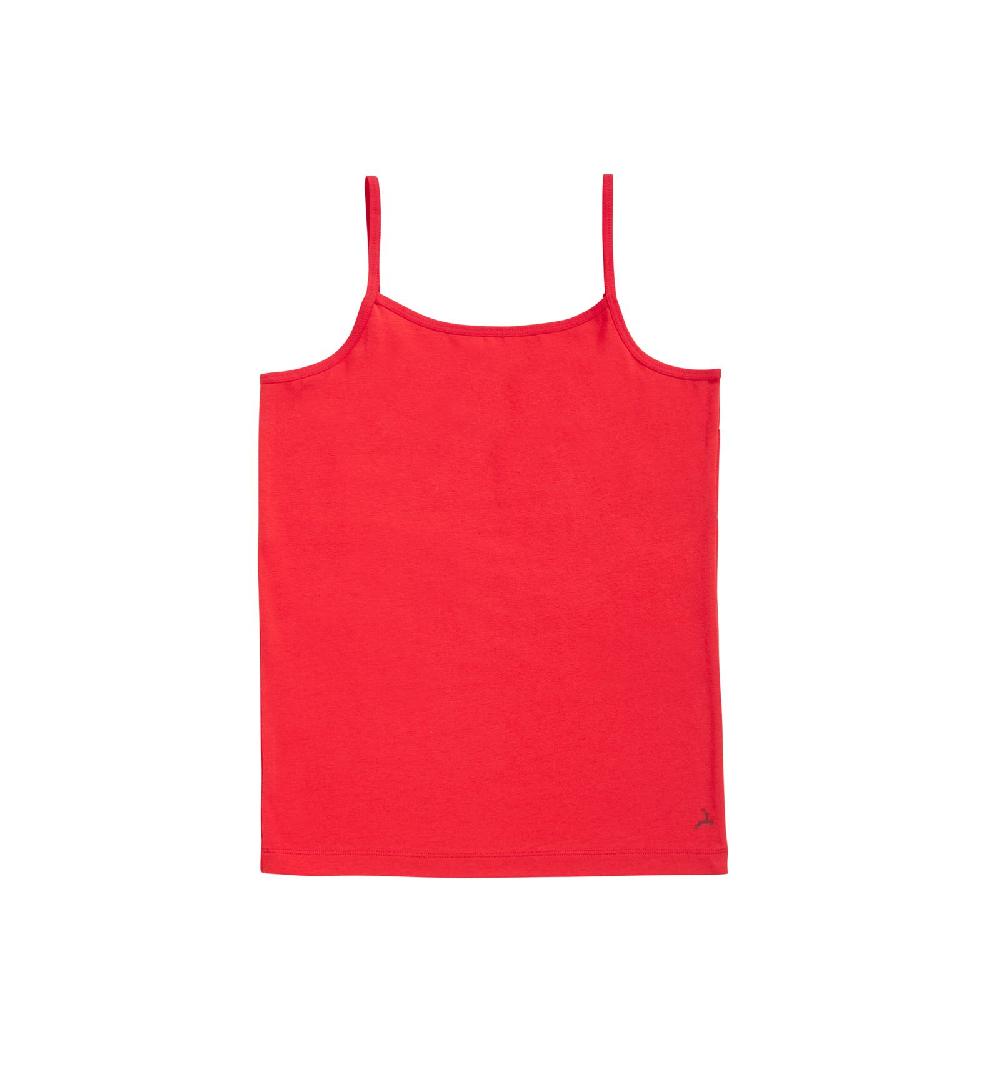 ten cate Ten Cate Meisjes Spaghetti Hemd Cotton Stretch Red