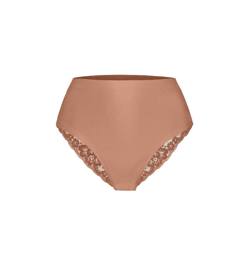Ten Cate Ten Cate Secrets Lace Brazilian High Waist Hazelnut