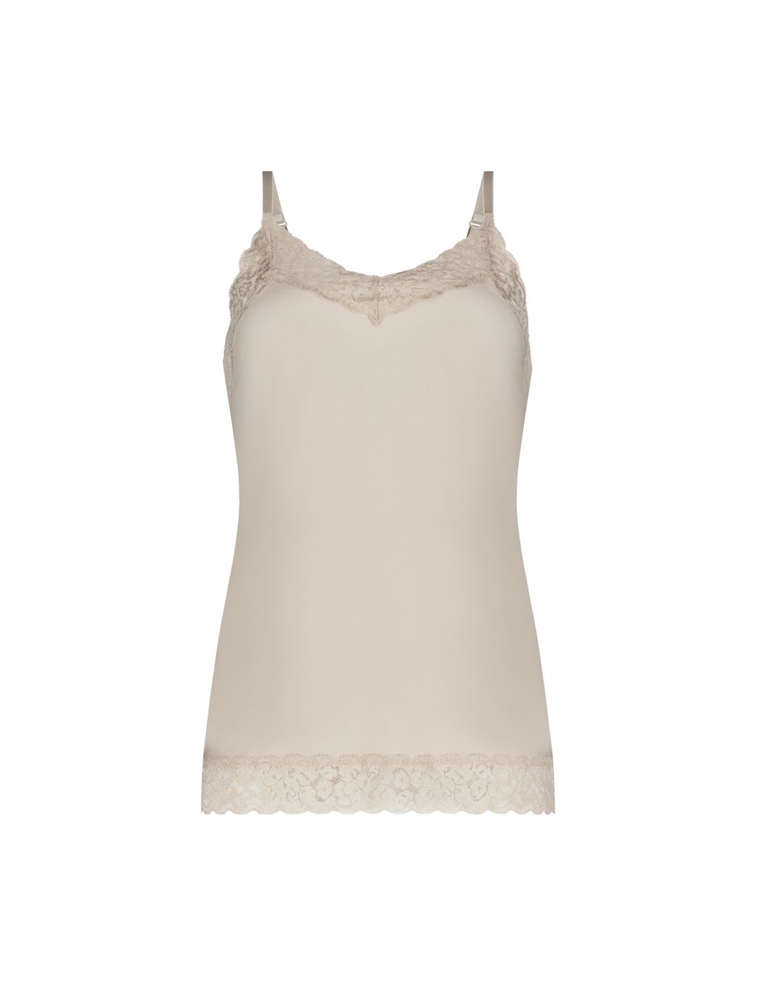 ten cate Ten Cate Secrets Spaghetti Top Lace Almond