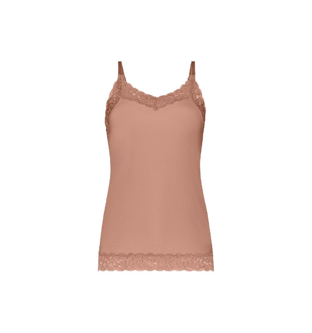 ten cate Ten Cate Secrets Spaghetti Top Lace Pink Nut