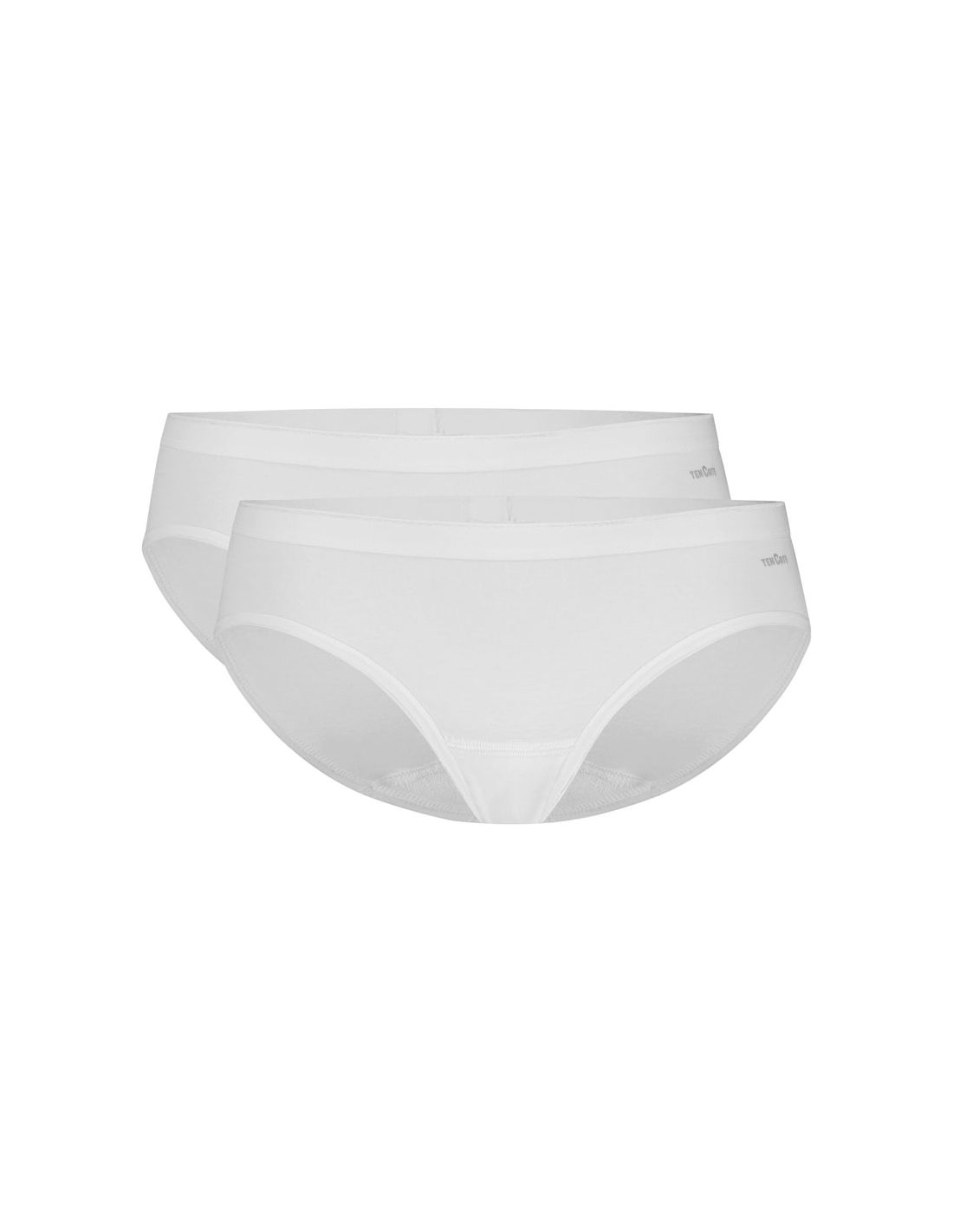 ten cate Ten Cate Dames Basics Bikini 2Pack Wit
