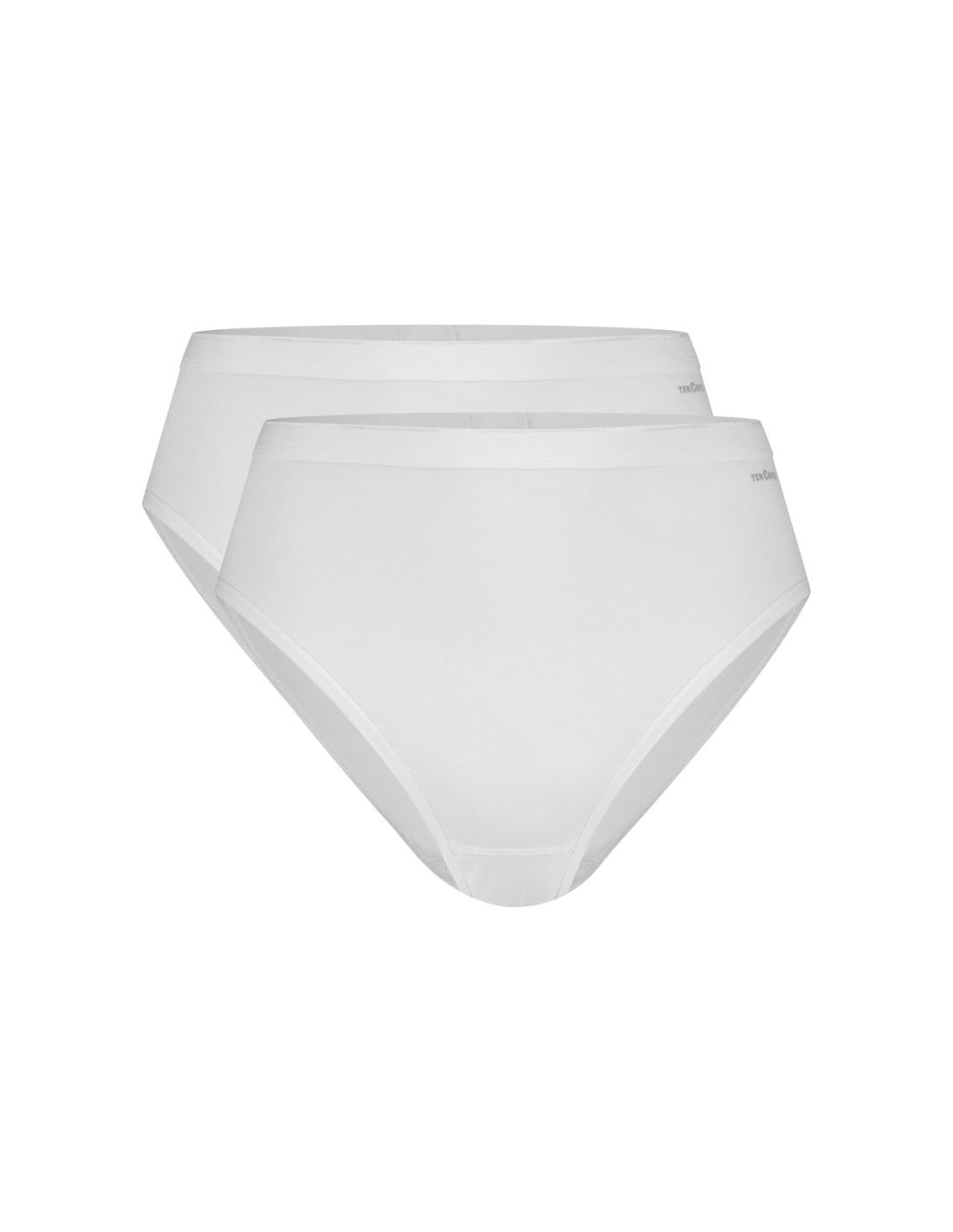 ten cate Ten Cate Dames Basics High Leg 2Pack Wit